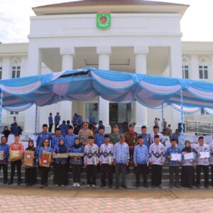 Kapolres Lombok Utara Hadiri Upacara Hari Guru Nasional ke-79