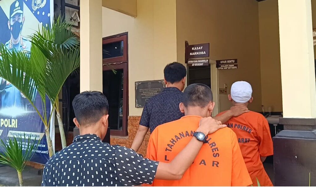 Berawal dari Laporan Warga, Pengedar Narkoba di Lombok Barat Ditangkap