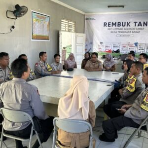 Swasembada Pangan, Kapolsek Lembar Galakkan Pemanfaatan Pekarangan