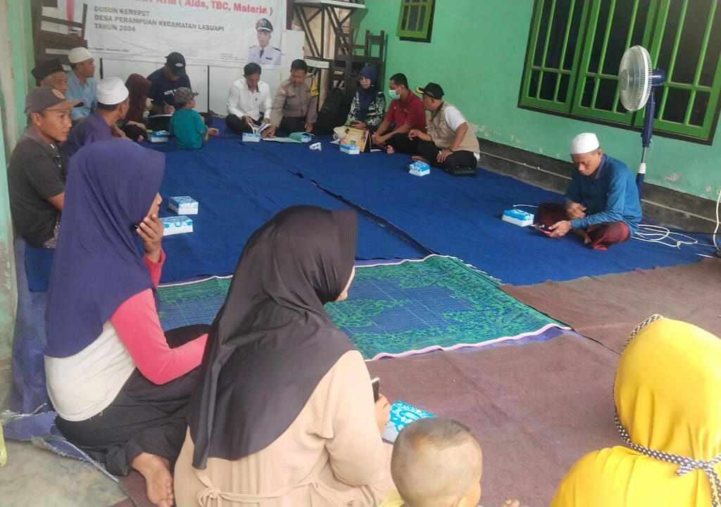 Masyarakat Desa Perampuan Lawan Narkoba & Penyakit Menular dengan Penyuluhan