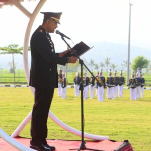 Kapolres Lombok Utara Pimpin Upacara Hari Pahlawan: Menggelorakan Semangat “Cintai Negerimu”