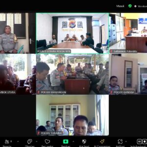 Dukung Ketahanan Pangan, Polres Lombok Utara Gelar Pembekalan Bhabinkamtibmas