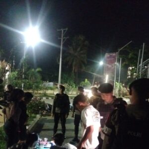 Jaga Kamtibmas Malam Hari, Sat Samapta Polres Bima Kota Intensifkan Patroli di Sejumlah Tempat