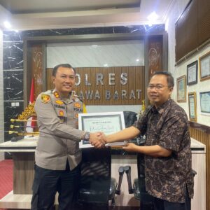 Polres Sumbawa Barat Terima Penghargaan dari KPPN 101 Sumbawa