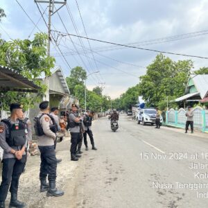 Polres Bima Kota Amankan Kampanye Operasi Mantap Praja Rinjani 2024