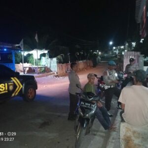 Wujudkan Pilkada 2024 yang Aman dan Bermartabat, Polsek Asakota Gelar Patroli Cipta Kondisi