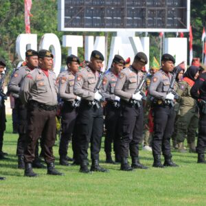 Kapolres Sumbawa Barat Hadiri Kemeriahan Hari Lahir Kabupaten Sumbawa Barat ke-21 di Graha Fitrah