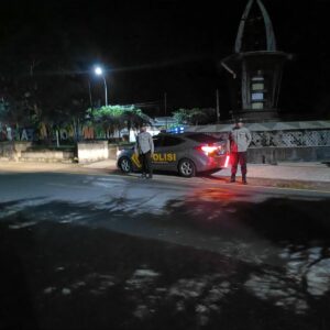 Masifkan Patroli Malam, Polsek Gangga amankan Pelaku balap liar.