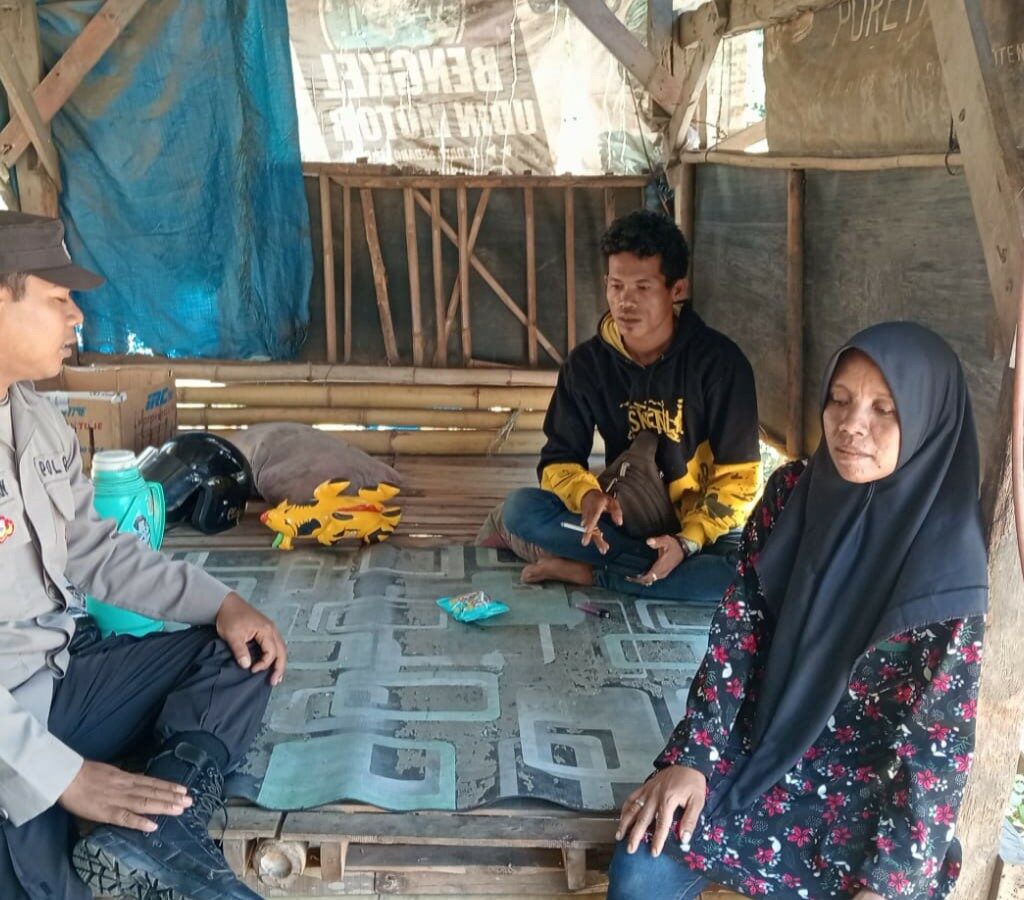 Polsek Lembar Gencarkan Patroli Pasca Pilkada Demi Kondusivitas