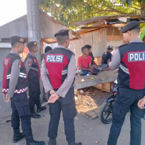 Sat Samapta Polres Bima Kota Gelar Patroli Rutin Jaga Keamanan dan Ketertiban