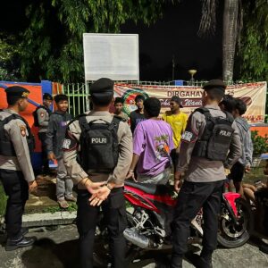 Sat Samapta Polres Bima Kota Sambangi Warga melalui Patroli Dialogis