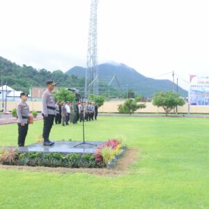 Polres Sumbawa Barat Lakukan Apel Gelar Pasukan Operasi Lilin 2024