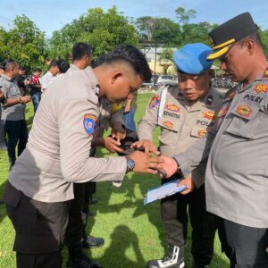 Propam Polda NTB Periksa Tingkat Disiplin Personel Polres Bima Kota