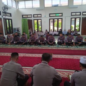 Binrohtal Rutin Polres Bima Kota, Wujudkan Personel Polri Humanis yang Penuh Empati dan Dedikasi