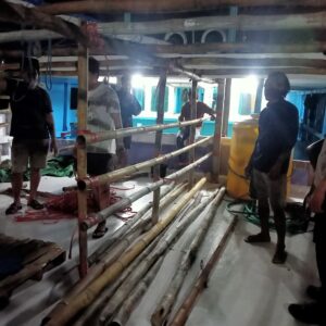 Polsek Kawasan Pelabuhan Laut Bima Laksanakan Cooling System di Areal Dermaga