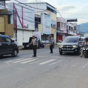 Sat Lantas Polres Bima Kota Gelar Kegiatan Rawan Pagi untuk Antisipasi Kemacetan