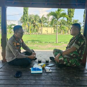 Coffee morning, Momentum jalin sinergitas dan kerja sama TNI dan Polri.