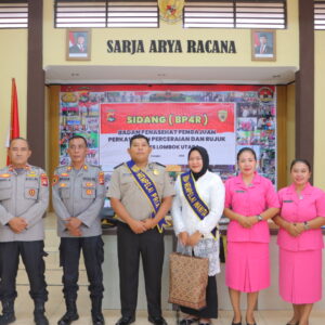 Polres Lombok Utara Gelar Sidang BP4R