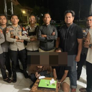 Hendak Selundupkan Sabu, Dua Pria Pembesuk Tahanan Polres Bima Kota Ditangkap