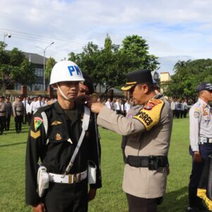 Polres Bima Kota Gelar Apel Pasukan Operasi Keselamatan Rinjani 2025