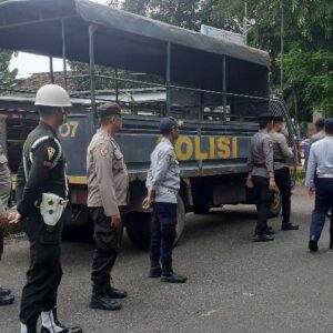 Polres Bima Kota Laksanakan Patroli Imbangan dalam Rangka Rencana Dengar Pendapat DPRD RI