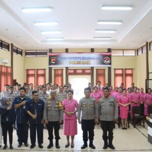 Polres Lombok Utara Terima Sosialisasi Hak dan Kewajiban Anggota Dari Asabri