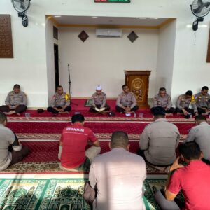 Giat Binrohtal Polres Bima Kota Tingkatkan Iman dan Taqwa Personel