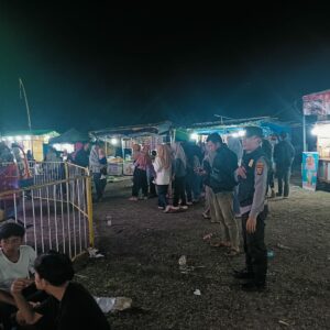 Patroli Blue Light Polsek Gangga, Bantu Warga Wujudkan Lingkungan Aman