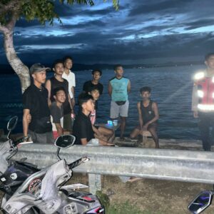 Sat Samapta Polres Bima Kota Laksanakan Patroli Blue Light untuk Menjaga Keamanan