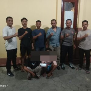 Tim Opsnal Polsek Asakota Amankan Dua Terduga Pelaku Pencurian Beserta Barang Bukti Satu Unit Handphone