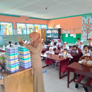 Polres Lombok Utara Dukung Penuh Program Gizi Nasional di Kecamatan Bayan