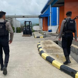 Sat Samapta Polres Bima Kota Laksanakan Pengamanan dan Patroli di Objek Vital PLTMG Bonto Bima