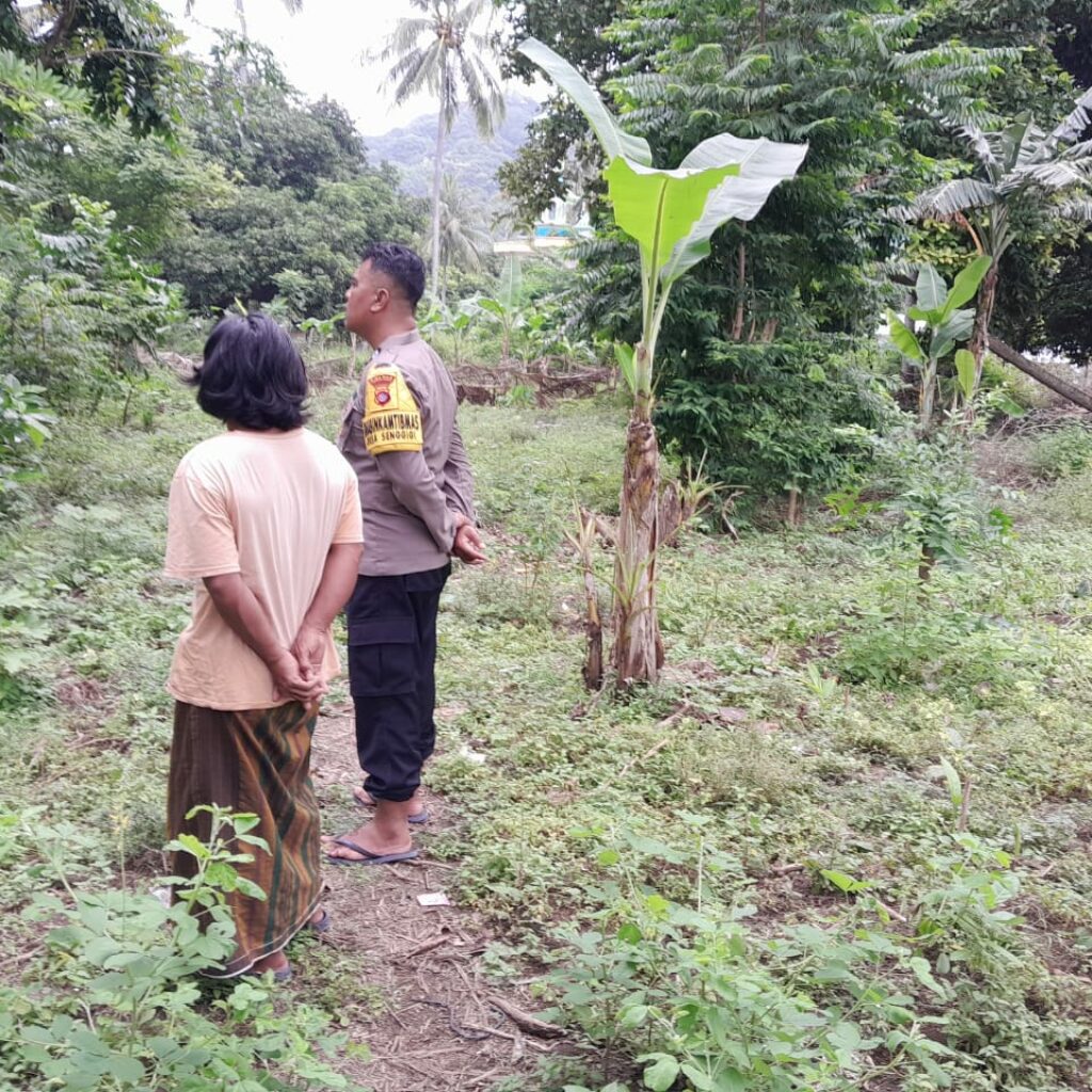 Dukung Ketahanan Pangan, Polisi Motivasi Warga Bertani