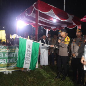 Kapolres Lombok Utara Lepas Kontinen Pawai Takbiran