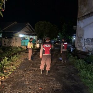 Polsek Tanjung Masifkan Patroli, Jelang Pelaksanaan Lebaran Idul Fitri