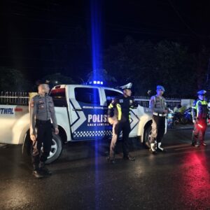 Sat Samapta Polres Bima Kota Laksanakan Patroli Cipkon Gabungan Menjelang dan Pasca Sahur Selama Bulan Ramadhan