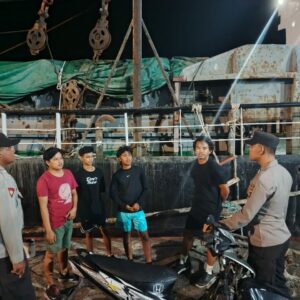 Polsek Kawasan Pelabuhan Laut Bima Gelar Patroli KRYD dan Quick Wins untuk Keamanan Buruh dan Masyarakat
