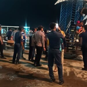 Polsek Kawasan Pelabuhan Laut Bima Gelar KRYD di Pos Terpadu 2025