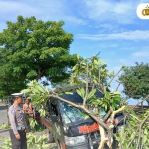 Respon Cepat, Personel Pospam Amahami Tangani Kecelakaan Tunggal di Pantai Lawata