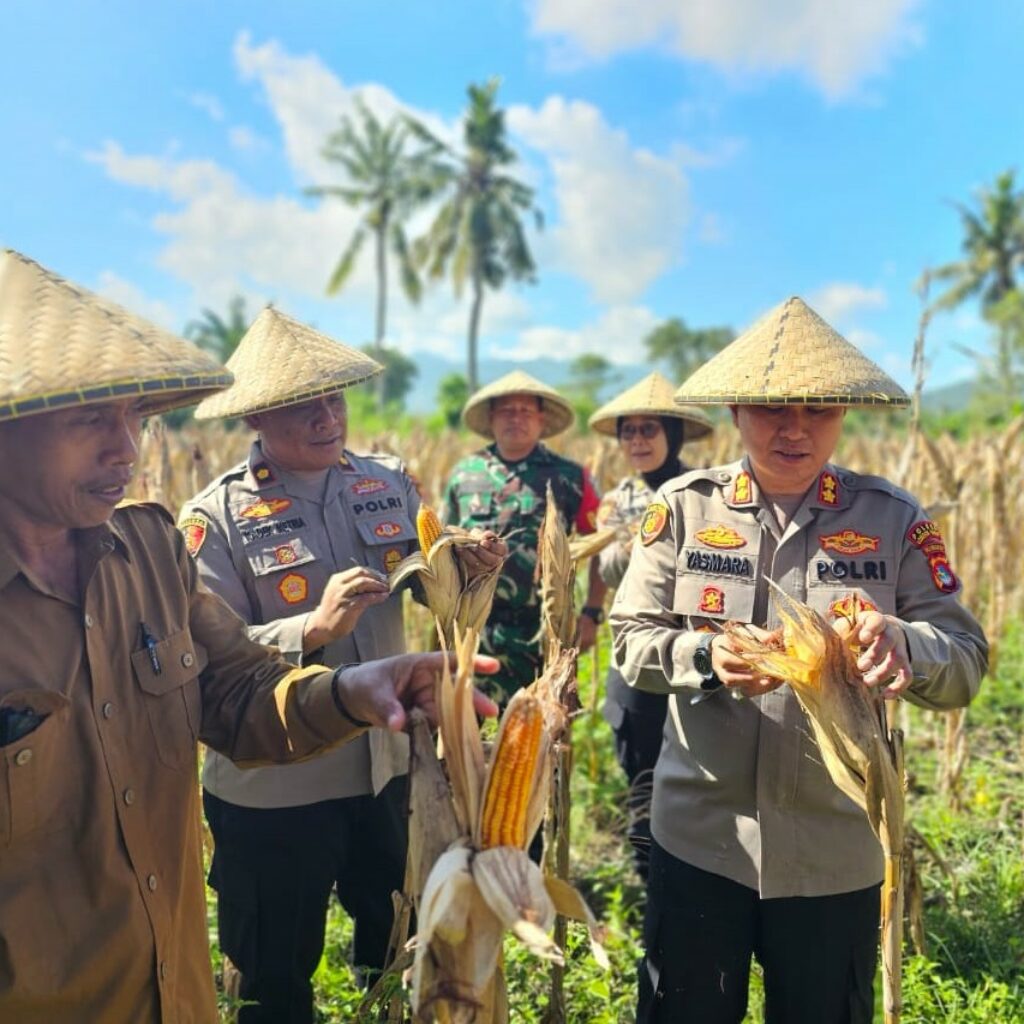Sinergi Polri dan Petani dalam Mendukung Ketahanan Pangan Nasional