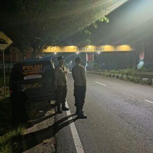 Polsek Kuripan Rutin Gelar Patroli Malam, Ini Tujuannya