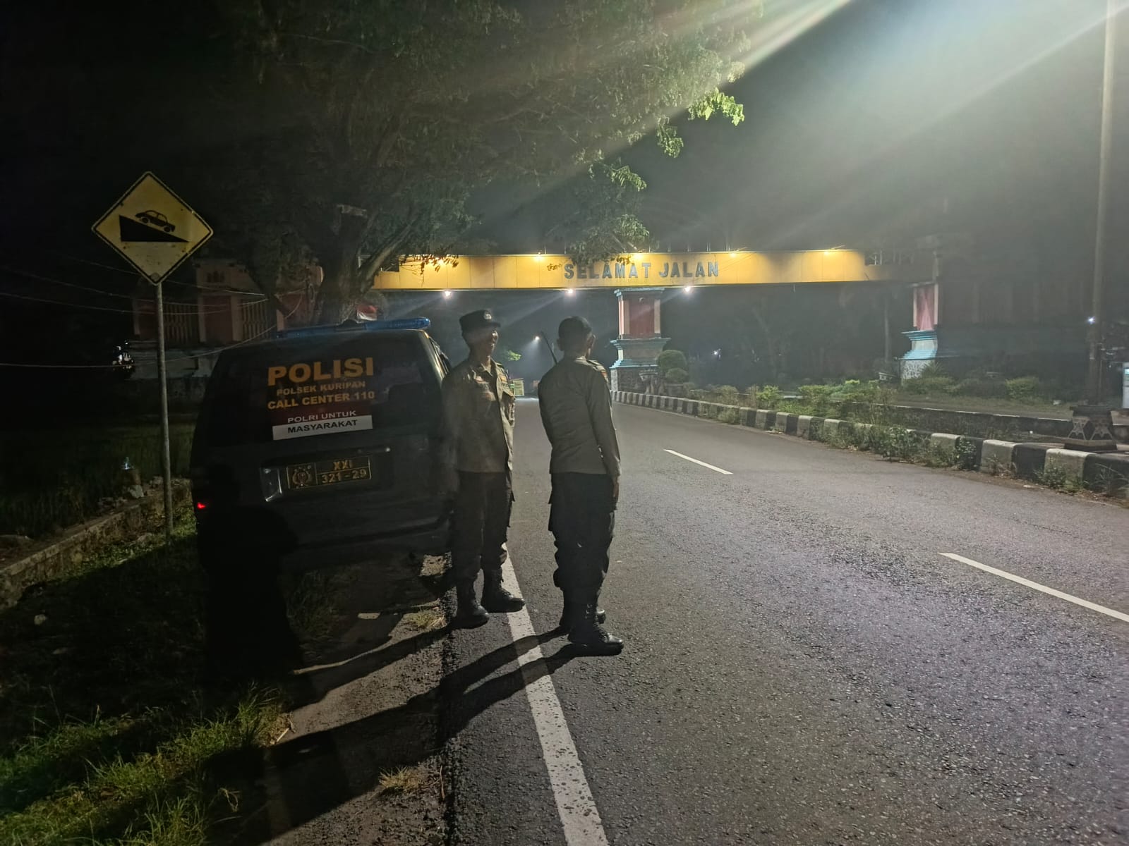 Situasi Aman, Polsek Kuripan Intensifkan Patroli di Titik Rawan