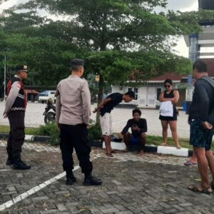 Antisipasi 3C, Polsek Sekotong Gencar Patroli Obyek Wisata
