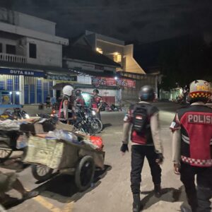 Sat Samapta Polres Bima Kota Laksanakan Patroli Blue Light, Antisipasi Gangguan Kamtibmas