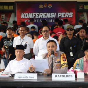 Wali Kota Bima Apresiasi Kinerja Polres Bima Kota dalam Ungkap Kasus Narkoba