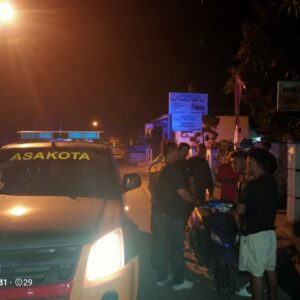 Cegah Gangguan Kamtibmas, Polsek Asakota Gelar Patroli Blue Light di Titik Rawan 3C dan Tawuran Pemuda