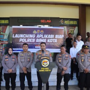 Polres Bima Kota Resmi Luncurkan Aplikasi “Siap Biko”, Inovasi Digital untuk Transparansi Internal