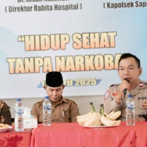 Polsek Sape Laksanakan Penyuluhan Hukum Bahaya Penyalahgunaan Narkotika di Desa Buncu