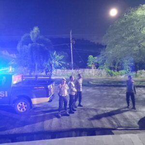 Polsek Rasanae Barat Gelar Patroli Blue Light, Antisipasi 3C dan Balap Liar