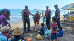 Polres Lombok Barat Tingkatkan Patroli Preventif di Obyek Wisata Pantai Cemara Lembar
